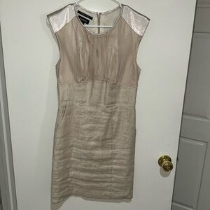 Bebe Linen Midi Dress 👗